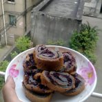 桑葚蛋糕卷的做法