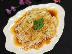 蒜蓉蒸金针菇的做法