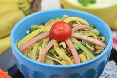 五彩凉面的做法