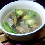 沙蛤丝瓜汤的做法