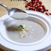 #圣诞节#奶油菌菇汤的做法