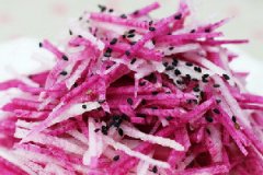 梨丝心里美的做法