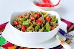 酸豇豆炒羊肉的家常做法