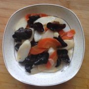 山药炒木耳的做法