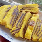 南瓜烤肉面包的做法