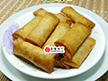 胡萝卜肉末馅春卷的做法