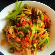 辣炒牛肉的做法