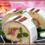 奶油山楂蛋糕卷