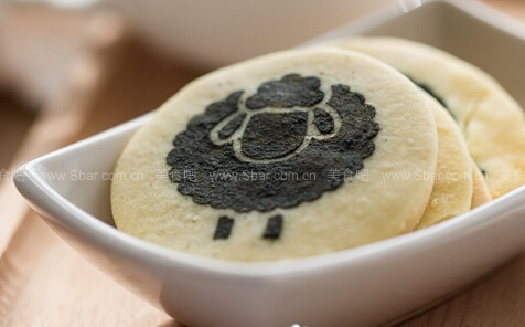 抹茶小羊印花饼干的做法