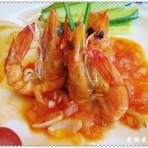 家庭西餐---蒜蓉百合香辣虾