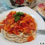 茄汁洋葱蛋面