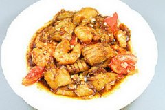 虾仁烧茄子的家常做法