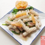 油爆鱿鱼卷的做法