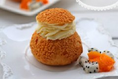 奶油酥皮泡芙的家常做法