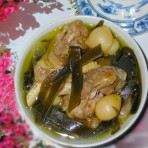 海带老鸭汤的做法