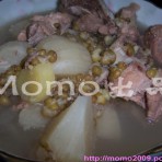 绿豆沙葛猪骨汤