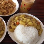 咖喱鸡腿饭的做法