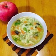 杂菜蛋花汤的做法