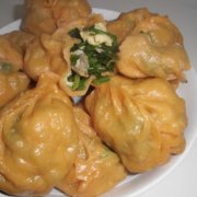 素馅蒸饺的做法