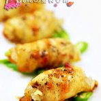 椒香鸡包糯米卷