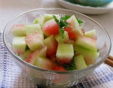九款西瓜皮的家常食谱清爽一夏天