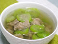 丝瓜肉汤的做法