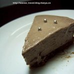 黑樱桃果酱慕丝蛋糕