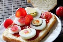 简易吐司三明治的做法